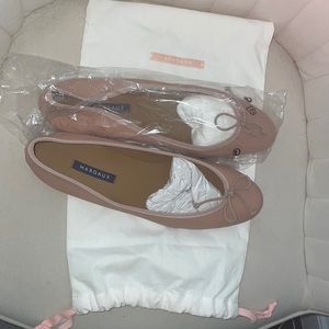 Margaux The Demi Flats - Ballet Pink- Brand New - size 10.5 (41.5)M -
